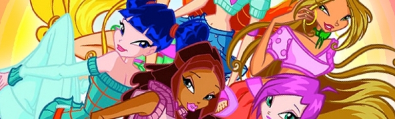 Winx club enchantix dress up