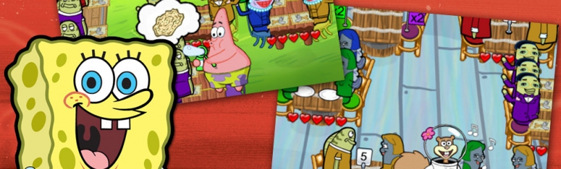 spongebob diner dash gameplay